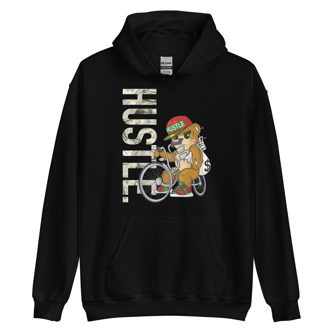 Hustle Bear Unisex Hoodie