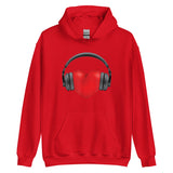 Heart Music Unisex Hoodie
