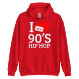 I Heart 90's Hip Hop Unisex Hoodie